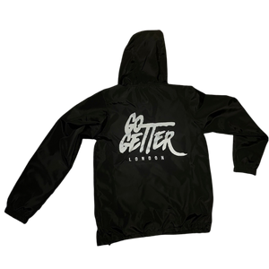 Black Signature Reflective Windbreaker